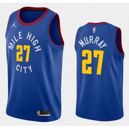 Maillot Basket Denver Nuggets Jamal Murray 27 2020-21 Jordan Brand Statement Edition Swingman - Homme